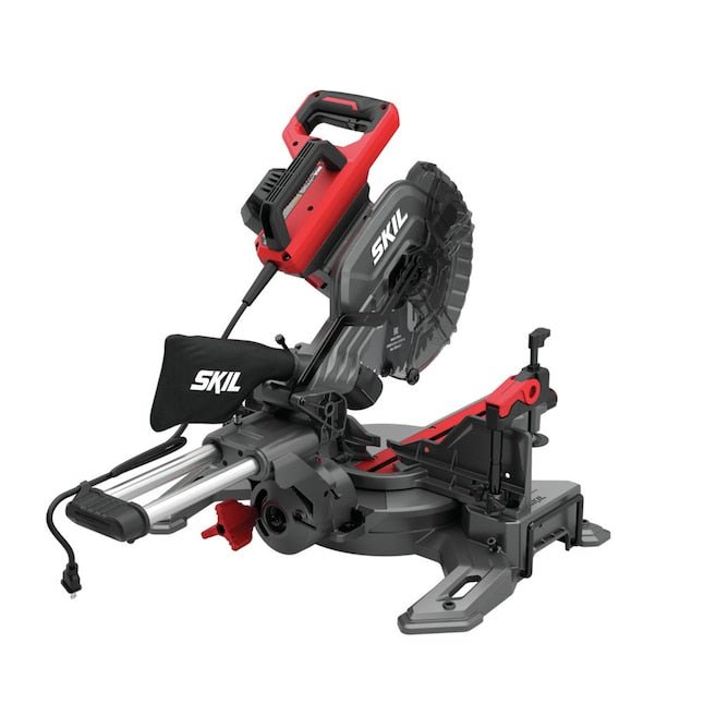 10 - in 15 Dual Bevel Sliding Compound Corded Miter SawQuantumX Chargers