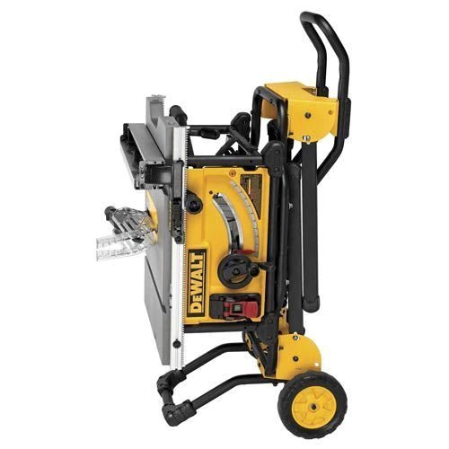10 Inch Table Saw, 32 - 1/2 Inch Rip Capacity, 15 Amp Motor, With RollingQuantumX Chargers
