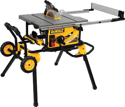 10 Inch Table Saw, 32 - 1/2 Inch Rip Capacity, 15 Amp Motor, With RollingQuantumX Chargers