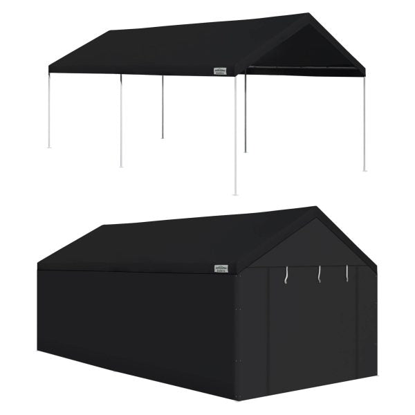 10 x 20′ Straight Leg Instant Canopy Tent Set w/SidewallsQuantumX Chargers