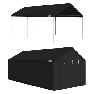 10 x 20′ Straight Leg Instant Canopy Tent Set w/SidewallsQuantumX Chargers