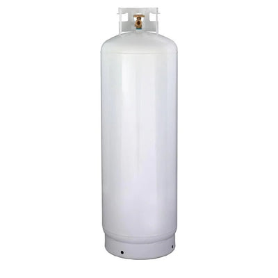 100LB (23 Gal) Multi - Valve Propane Tank with High Capacity Filler, Great for Mixed Heating Systems, Home fireplaces, Dryers and GrillsQuantumX Chargers