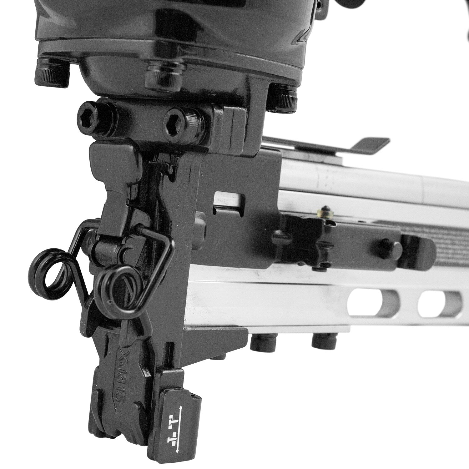 10.5 - Gauge Fencing Stapler 1/2 - in Medium Crown Construction Pneumatic StaplerQuantumX Chargers