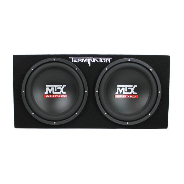 12 1200W Dual Loaded Car Subwoofers + Box + 1500W Amp + KitQuantumX Chargers