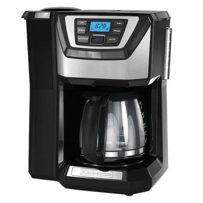 12 - Cup Black/Stainless Residential Drip Coffee MakerQuantumX Chargers