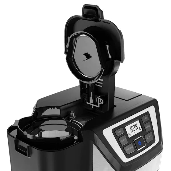 12 - Cup Black/Stainless Residential Drip Coffee MakerQuantumX Chargers
