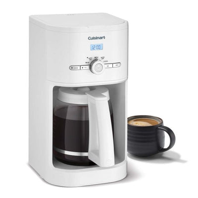 12 - Cup Classic Programmable Coffeemaker WhiteQuantumX Chargers