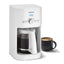12 - Cup Classic Programmable Coffeemaker WhiteQuantumX Chargers