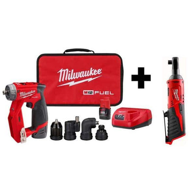 12 FUEL 12 - Volt Lithium - Ion Brushless Cordless 4 - in - 1 Installation 3/8 inQuantumX Chargers