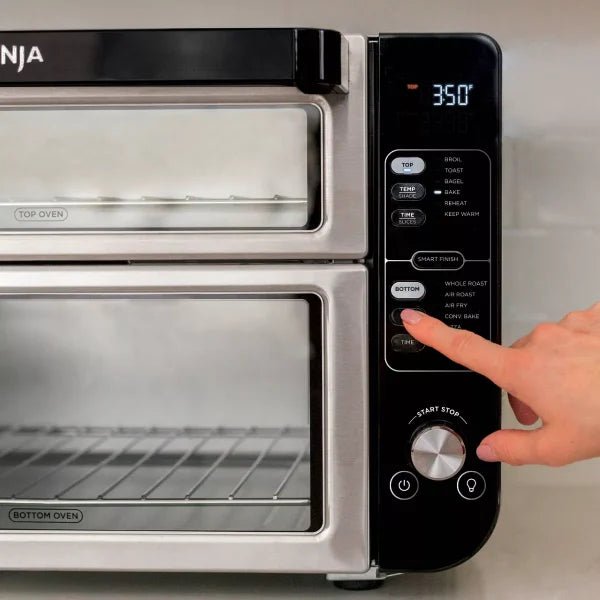 12 - in - 1 Double Oven with FlexDoor, FlavorSeal Smart Finish, Rapid Top Oven, Convection and Air Fry Bottom OvenQuantumX Chargers