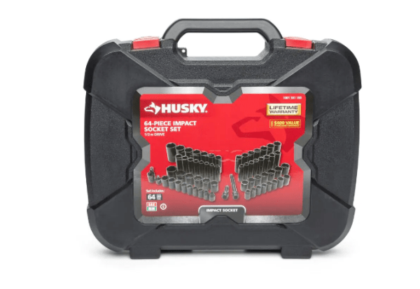 1/2 in. Drive SAE/Metric Impact Socket Set (64 - Piece)QuantumX Chargers