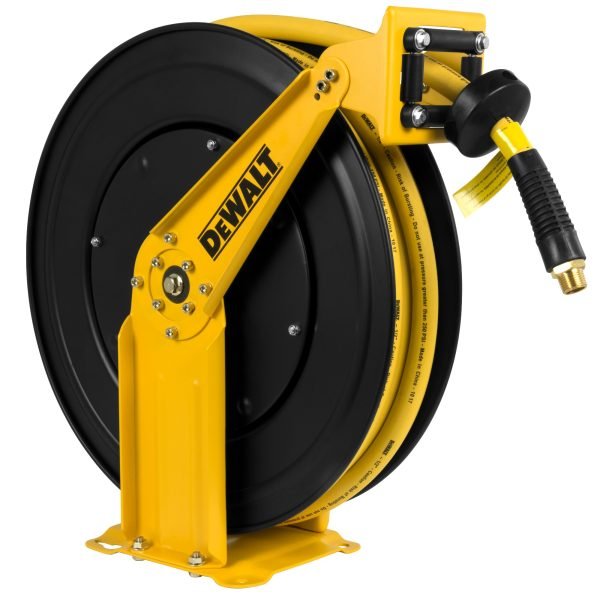 1/2 In. x 50 Ft. Double Arm Auto Retracting Air Hose ReelQuantumX Chargers