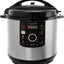 12 Quart Digital Pressure Cooker with 15 Preset Options and Glass Lid, SilverQuantumX Chargers
