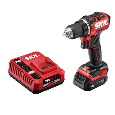 12 - volt 1/2 - in Brushless Cordless Drill(1 Li - ion Battery Included and Charger Included)QuantumX Chargers