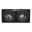 1200W Dual Loaded Subwoofer Box + 1500W Amplifier + CapacitorQuantumX Chargers