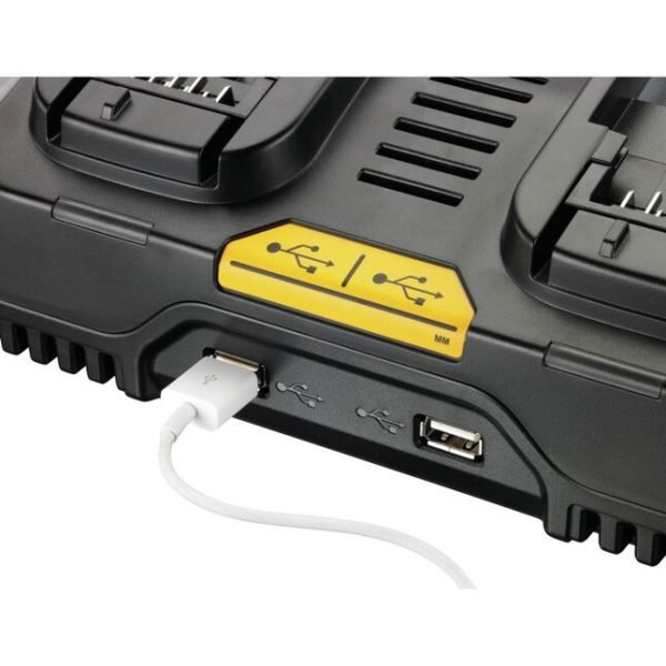 12/20V Charging Station/Dual Charger for Jobsite , BlackQuantumX Chargers