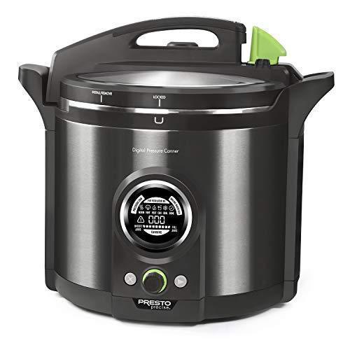 12Qt Digital Canner, Black StainlessQuantumX Chargers