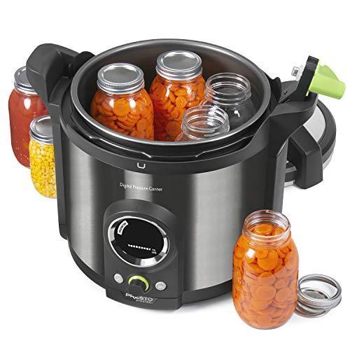 12Qt Digital Canner, Black StainlessQuantumX Chargers