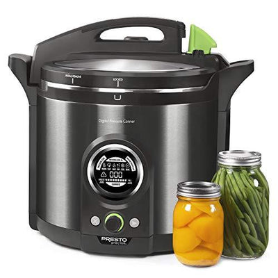 12Qt Digital Canner, Black StainlessQuantumX Chargers