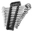 13 - Piece Set 12 - point Standard (SAE) Combination Wrench Includes Hard CaseQuantumX Chargers