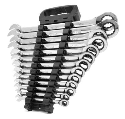 13 - Piece Set 12 - point Standard (SAE) Combination Wrench Includes Hard CaseQuantumX Chargers