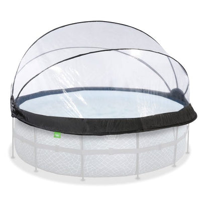 14 Foot Round Multifunctional Cover Dome Enclosure for Outdoor PoolsQuantumX Chargers