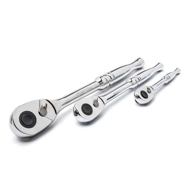 1/4 in., 3/8 in. and 1/2 in. 72 - Tooth Ratchet Mechanics Tool Set with Chest (244 - Piece)QuantumX Chargers