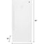 14.1 Cu. ft. White Frost - free Upright FreezerQuantumX Chargers