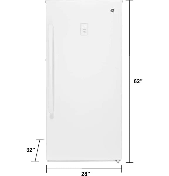 14.1 Cu. ft. White Frost - free Upright FreezerQuantumX Chargers