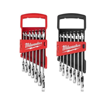 144 - Position Flex - Head Ratcheting Combination Wrench Set SAE and METRIC (14 - Piece)QuantumX Chargers
