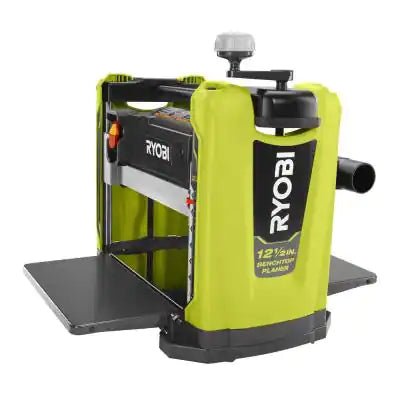 15 Amp 12 - 1/2 in. Corded Thickness Planer with Planer Knives, Knife Removal Tool, Hex Key and Dust HoodQuantumX Chargers