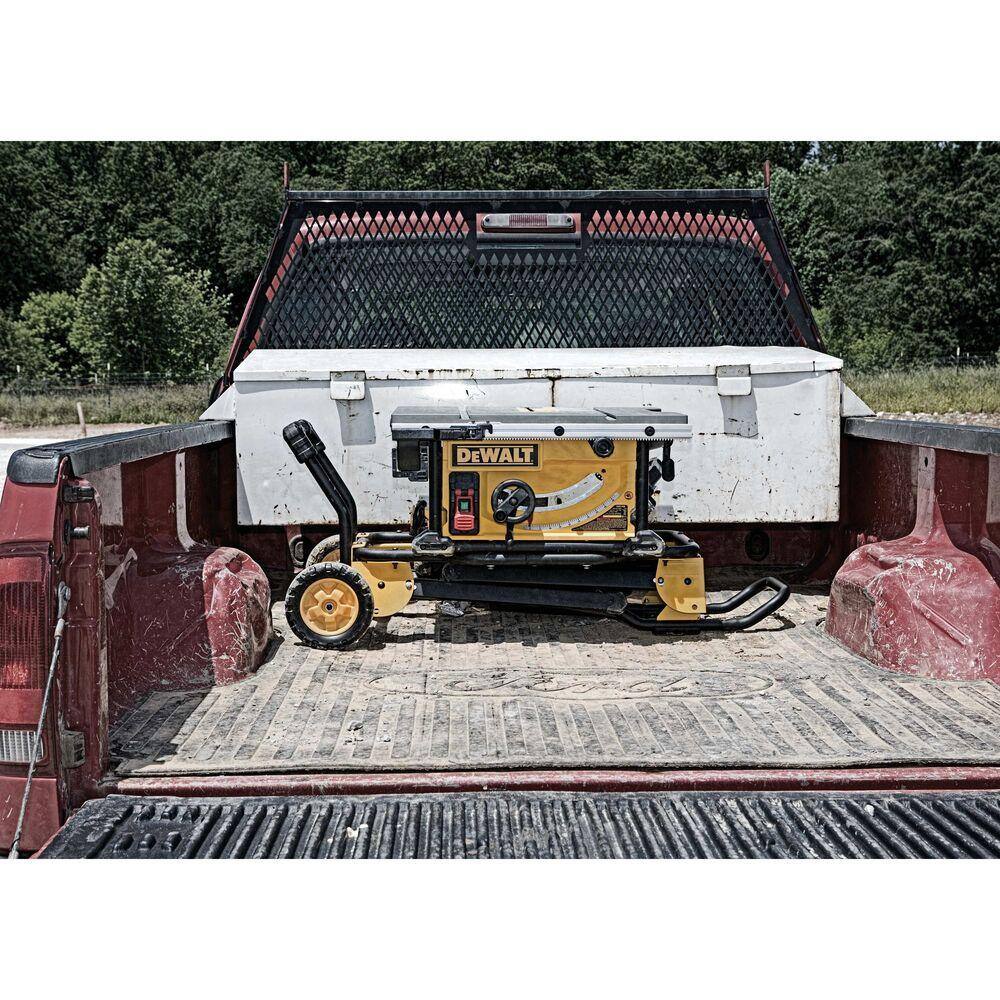 15 Amp Corded 10 in. Job Site Table Saw with Rolling StandQuantumX Chargers