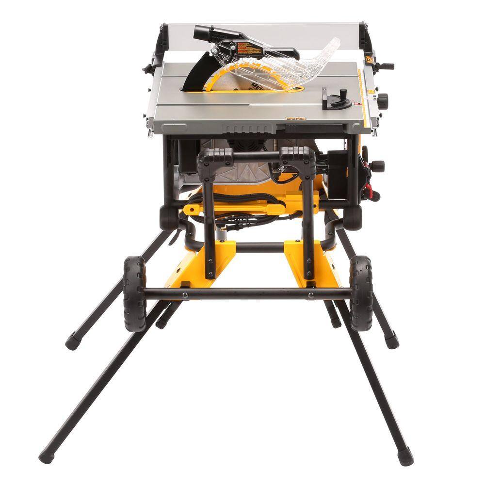 15 Amp Corded 10 in. Job Site Table Saw with Rolling StandQuantumX Chargers