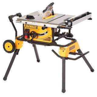 15 Amp Corded 10 in. Job Site Table Saw with Rolling StandQuantumX Chargers