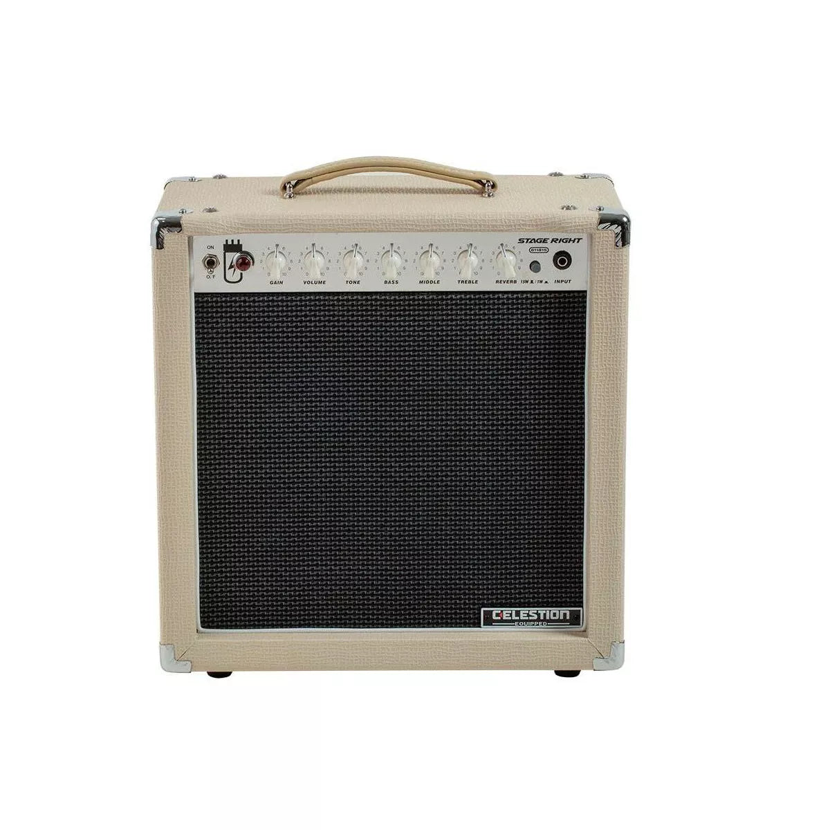 15 - Watt 1×12 Guitar Combo Tube Amp with Celestion Speaker and Spring ReverbQuantumX Chargers