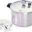 16 - Quart Aluminum canner Pressure Cooker, One Size, SilverQuantumX Chargers