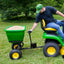 175 lb Tow - Behind Broadcast Spreader, Rustproof Poly Hopper, Universal FitQuantumX Chargers
