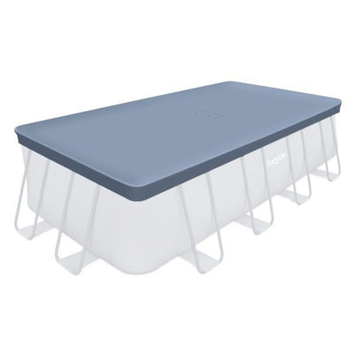 18’ Durable Rectangular Pool Cover for Oasis and Activity Pools, GrayQuantumX Chargers