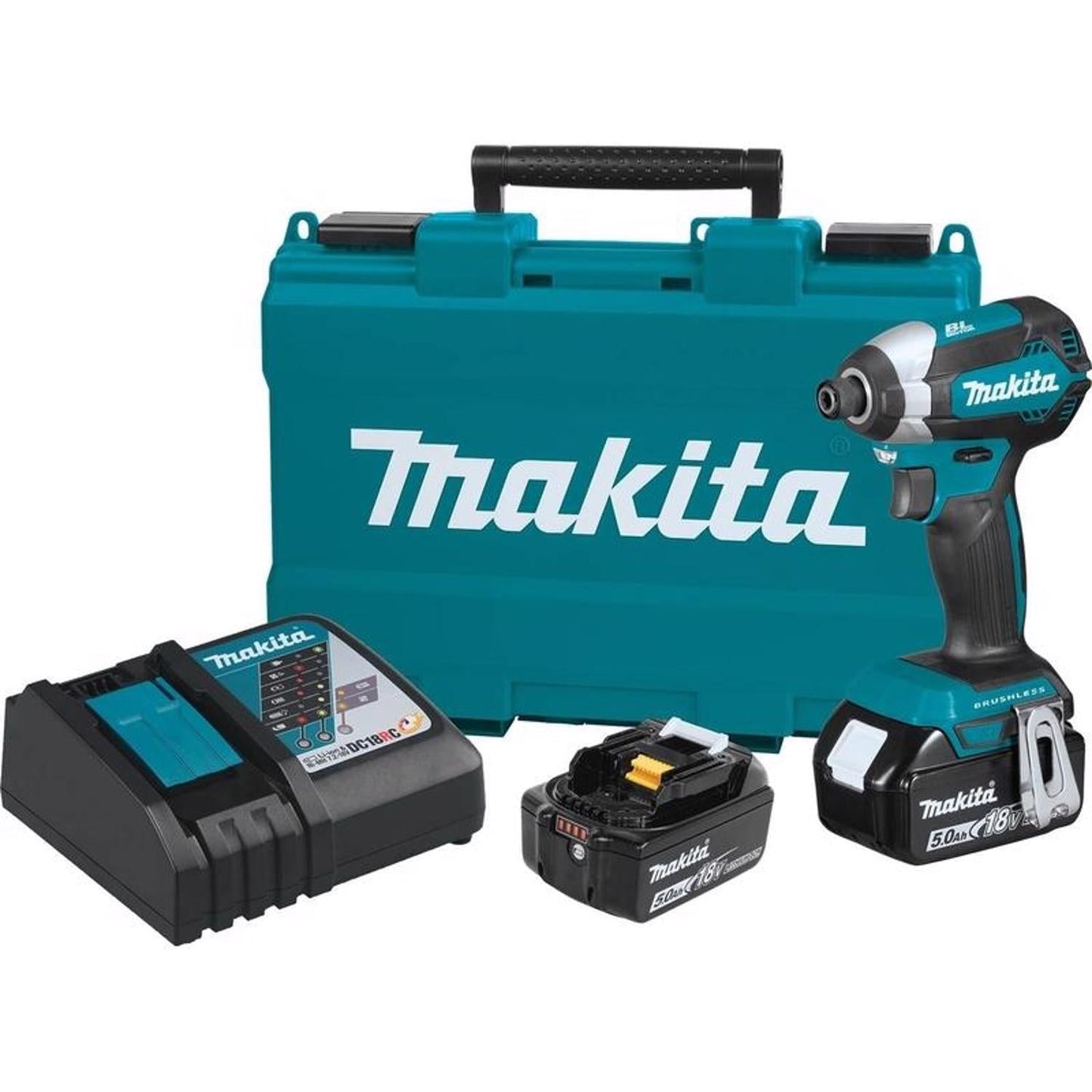 18V LXT 1/4 in. Cordless Brushless Impact Driver Kit (Battery Charger)QuantumX Chargers