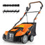 2 - in - 1 Scarifier and Lawn Dethatcher, 16 - Inch 15A Corded Electric Dethatcher w/ 14.5 - Gal Collection BagQuantumX Chargers