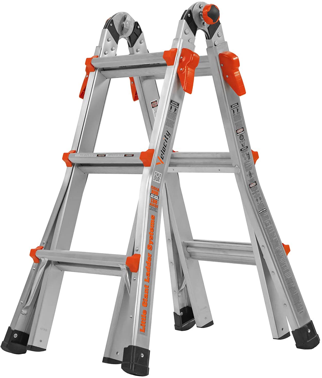 22 - Foot Velocity Multi - Use Ladder, 300 - Pound Duty RatingQuantumX Chargers