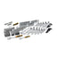 232 - Piece Mechanics Tool Set, Standard/Deep, SAE/MetricQuantumX Chargers