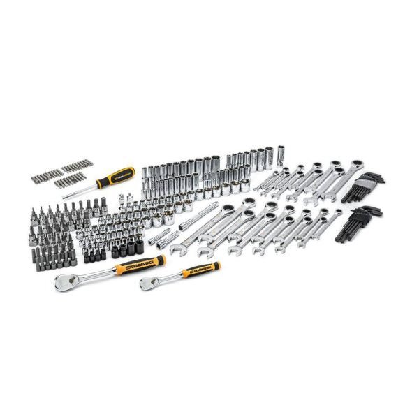 232 - Piece Mechanics Tool Set, Standard/Deep, SAE/MetricQuantumX Chargers