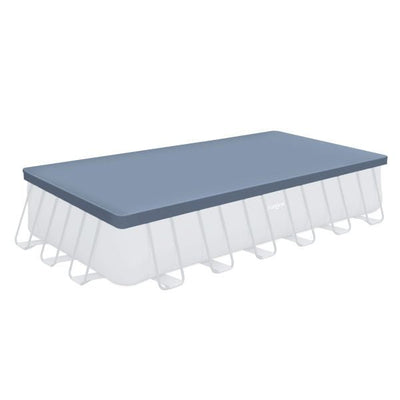 24’ Durable Rectangular Pool Cover for Oasis and Activity Pools, GrayQuantumX Chargers