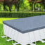 24’ Durable Rectangular Pool Cover for Oasis and Activity Pools, GrayQuantumX Chargers
