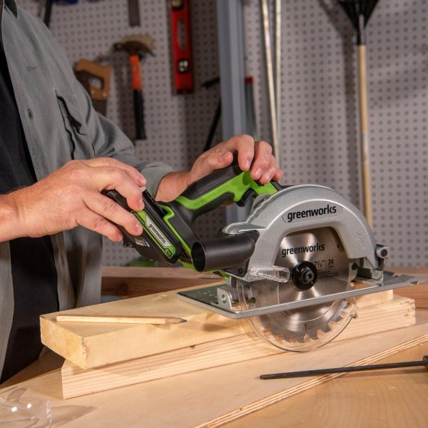 24 - volt 7 - 1/4 - in Cordless Circular SawQuantumX Chargers
