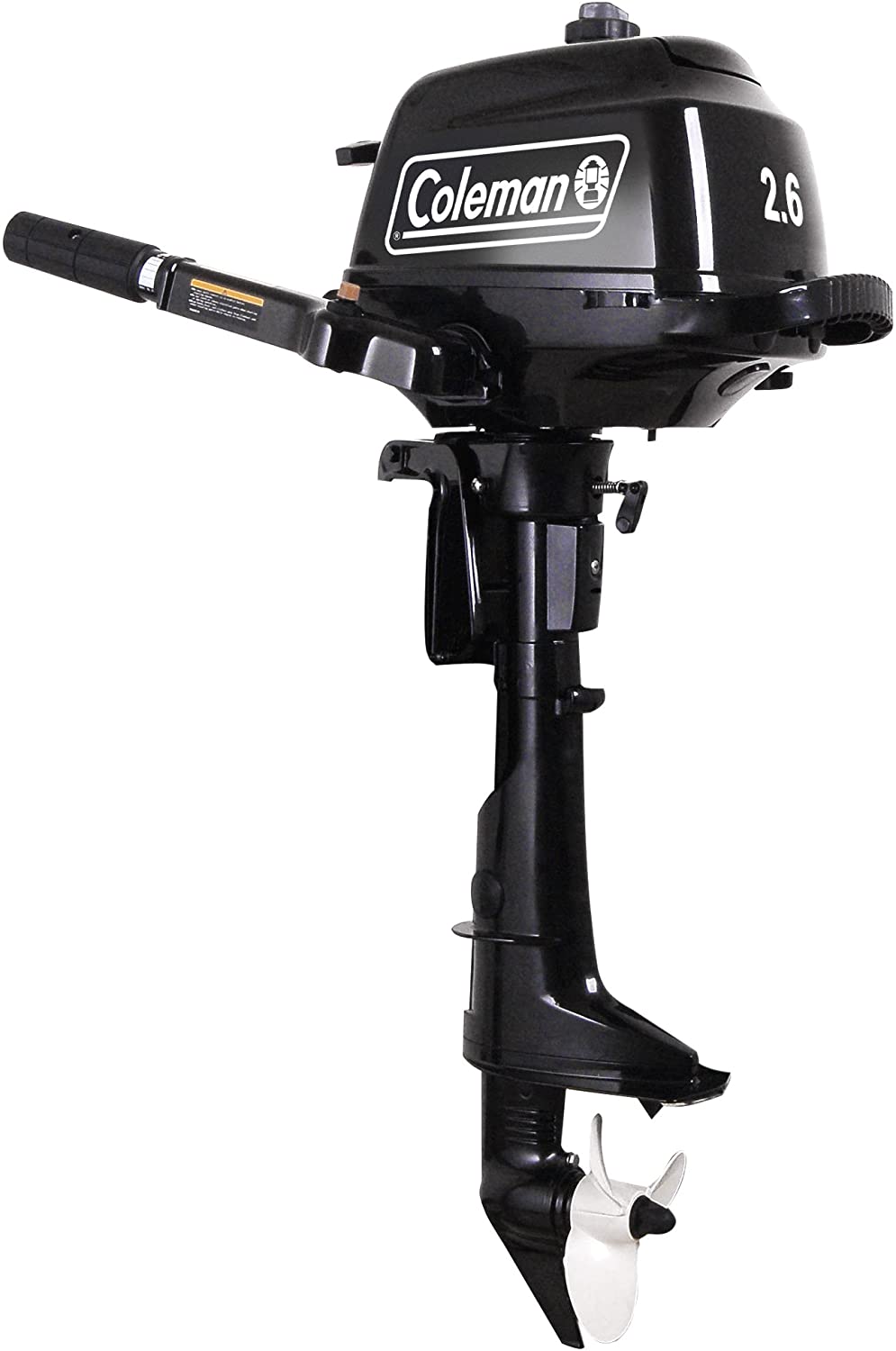 2.6 hp Outboard Motor with Short Shaft, BlackQuantumX Chargers
