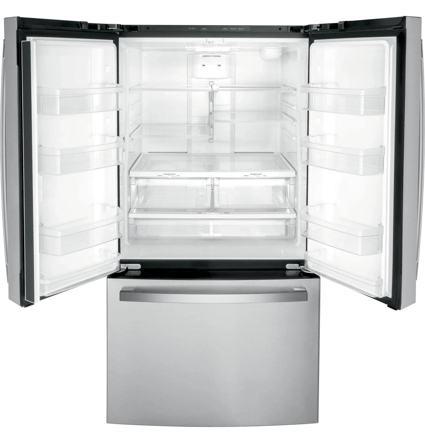 27.0 Cu. ft. Fingerprint Resistant Stainless Steel French Door RefrigeratorQuantumX Chargers