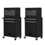 2PCS Rolling Tool Chest, 6 - Drawer Toolbox Set of 2QuantumX Chargers