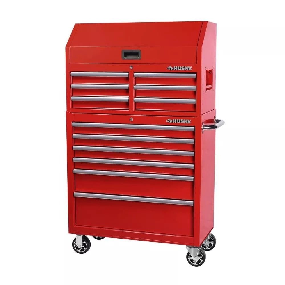 36 in. 12 - Drawer Tool Chest and Cabinet ComboQuantumX Chargers